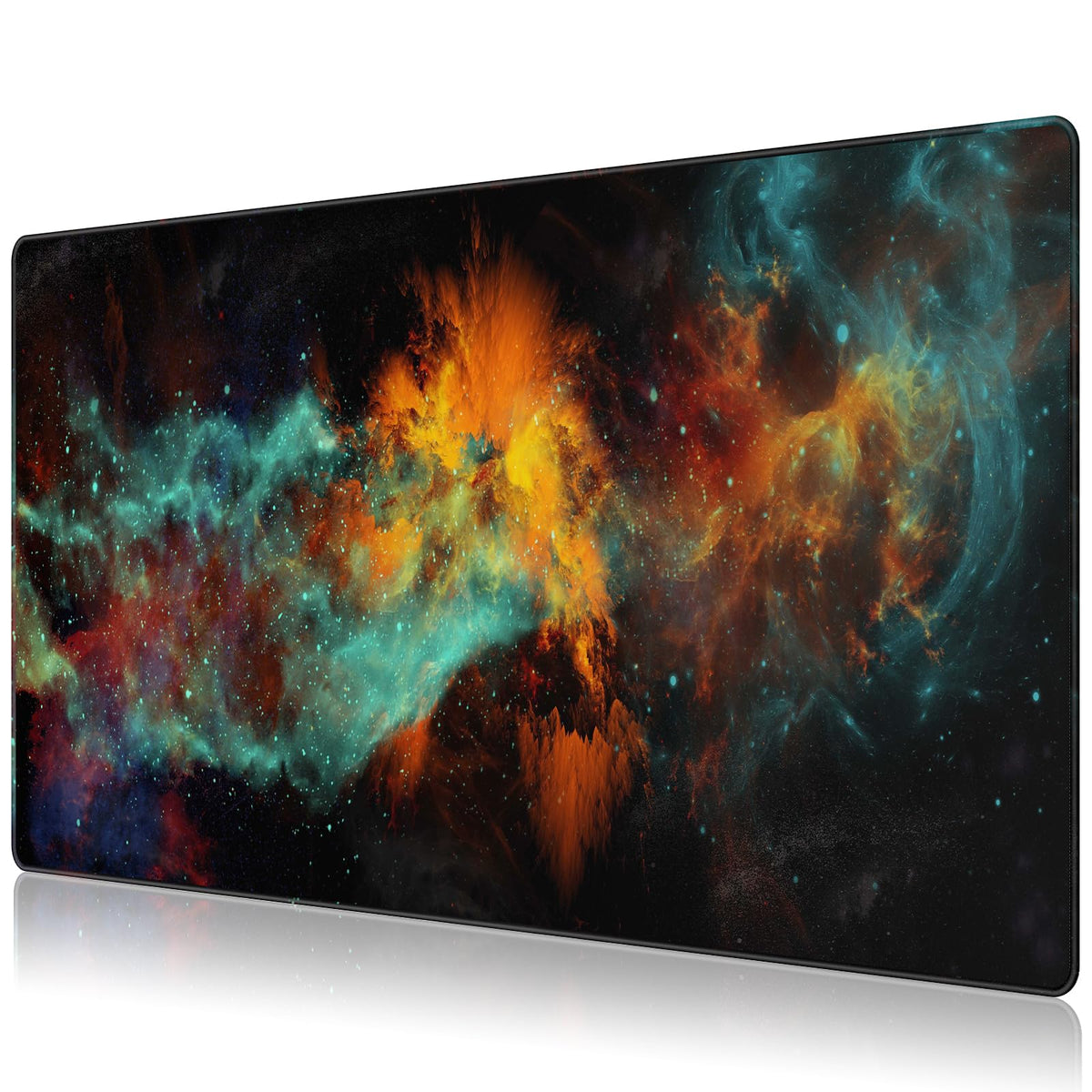 JIALONG Large Gaming Mouse Pad, Extended XXL Desk Mat 35.4×15.7 Inches Map