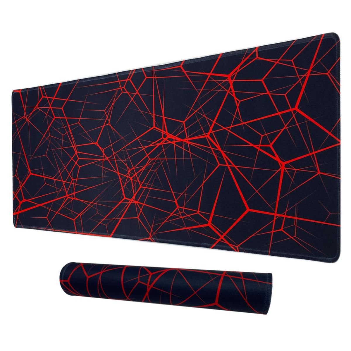 XXL Professional Large Mouse Pad & Computer Game Mouse Mat (35.4x15.7x0.12IN, 90x40 Black)