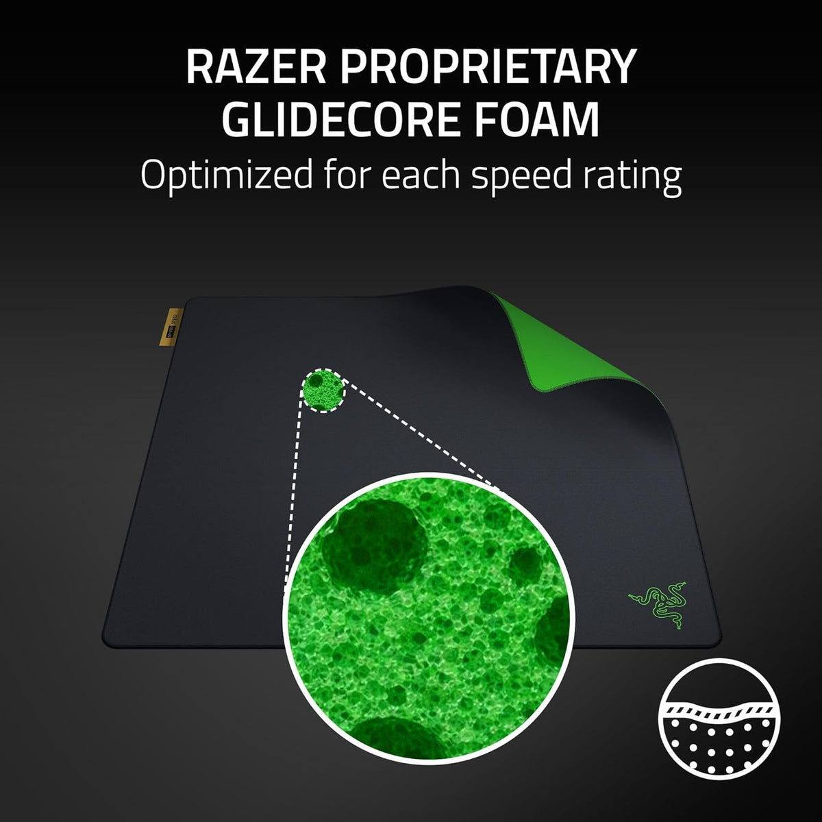 Razer Gigantus V2 Pro Soft Esports Gaming Mouse Pad (Large), Speed