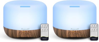 Homeweeks Essential Oil Diffuser for Room Aromatherapy Scent Diffuser