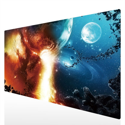 XXL Professional Large Mouse Pad & Computer Game Mouse Mat (35.4x15.7x0.12IN, 90x40 Black)