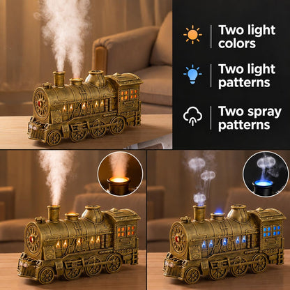 Steam Train Essential Oil Diffuser 300ml with 2 Essential Oils