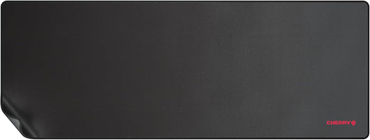 Cherry MP 2000, Premium Mouse Pad in XXL (31.50" x 13.78" x 0.20"), Smooth Fabric Surface for Precision, Sewn Edges, Non-Slip Bottom, Rollable, Comfortable, Black