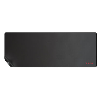 Cherry MP 2000, Premium Mouse Pad in XXL (31.50" x 13.78" x 0.20"), Smooth Fabric Surface for Precision, Sewn Edges, Non-Slip Bottom, Rollable, Comfortable, Black