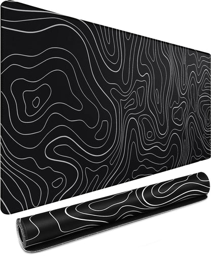 Excel Shortcuts Large Mouse Pad, 31.5 x 15.7 in Mousepad with Stitched Edge