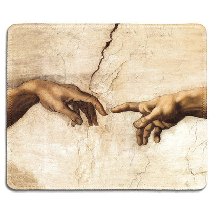 dealzEpic - Art Mousepad - Natural Rubber Mouse Pad with Classic Photo of Classic Photo of Raising the Flag on Iwo Jima - Stitched Edges - 9.5x7.9 inches