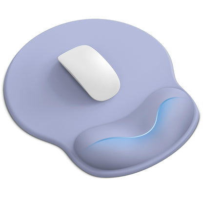 Mouse Pad with Wrist Rest for Desktop Large Ergonomic Mouse Mat(Light Pink)