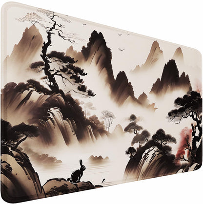 Large Gaming Mouse Pad, 31.5x15.7 in Large Desk Computer Keyboard Mouse Mat