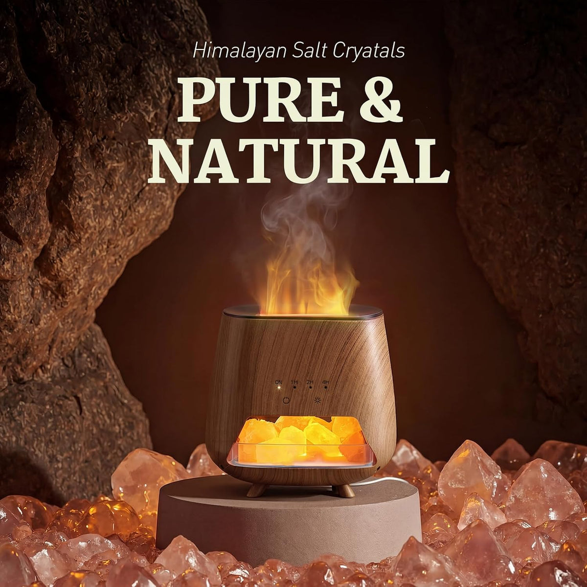 Essential Oil Diffuser for Home: -- Himalayan  Lamp