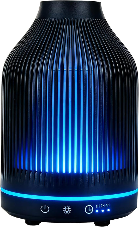 Diffuserlove USB Plug-in 150ML Essential Oil Diffuser Humidifier with Timer & 7 Color Night Light, Aromatherapy Diffuser for Bedroom Office Home Decor