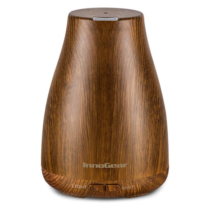 InnoGear Essential Oil Diffuser Ultrasonic Diffusers for Home, White Grey