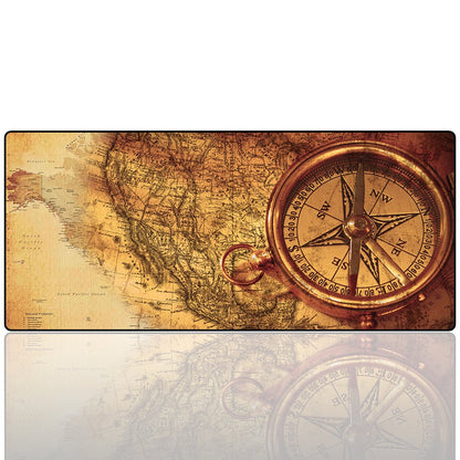XXL Professional Large Mouse Pad & Computer Game Mouse Mat (35.4x15.7x0.12IN, 90x40 Black)
