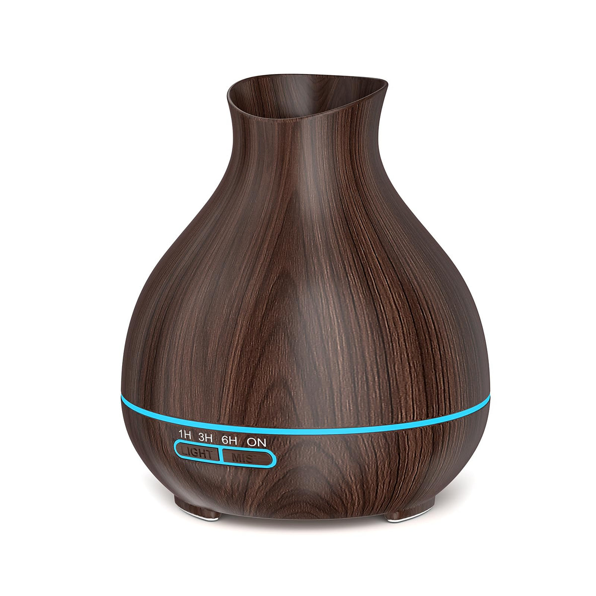 Aromatherapy Essential Oil Diffuser, 550ml Ultrasonic Fragrant Oil Large Room Humidifier, Diffusers for Home with Timer and Waterless Auto-Off, 7 Color LED Lights,Cool Mist Humidifiers