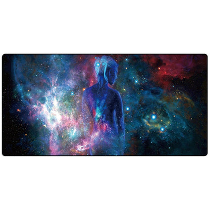 XXL Professional Large Mouse Pad & Computer Game Mouse Mat (35.4x15.7x0.12IN, 90x40 Black)