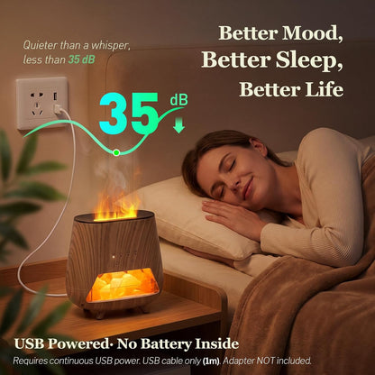 Essential Oil Diffuser for Home: -- Himalayan  Lamp