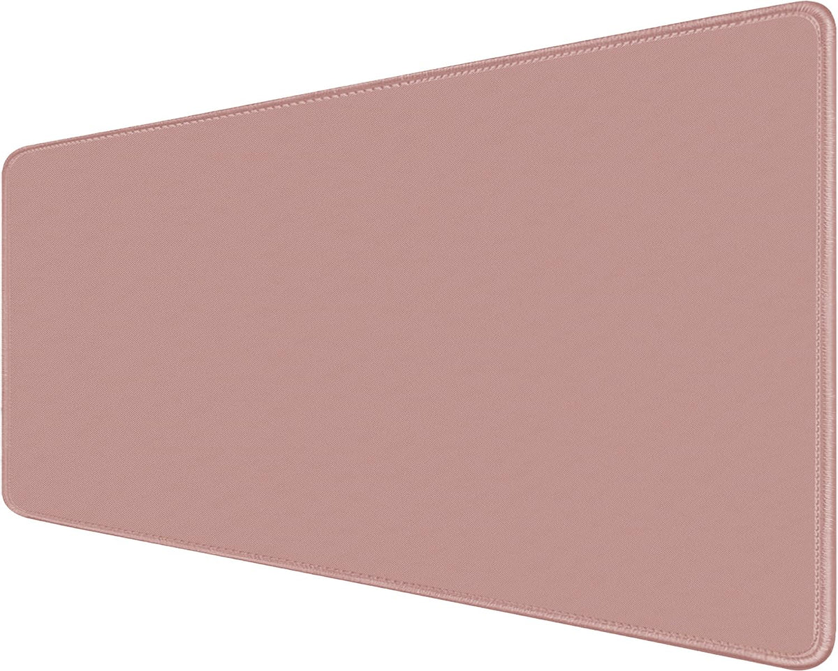 Large Gaming Mouse Pad, XXL Extended Keyboard Mouse Mat with Stitched Edges
