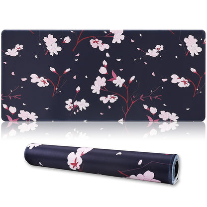 XXL Professional Large Mouse Pad & Computer Game Mouse Mat (35.4x15.7x0.12IN, 90x40 Black)