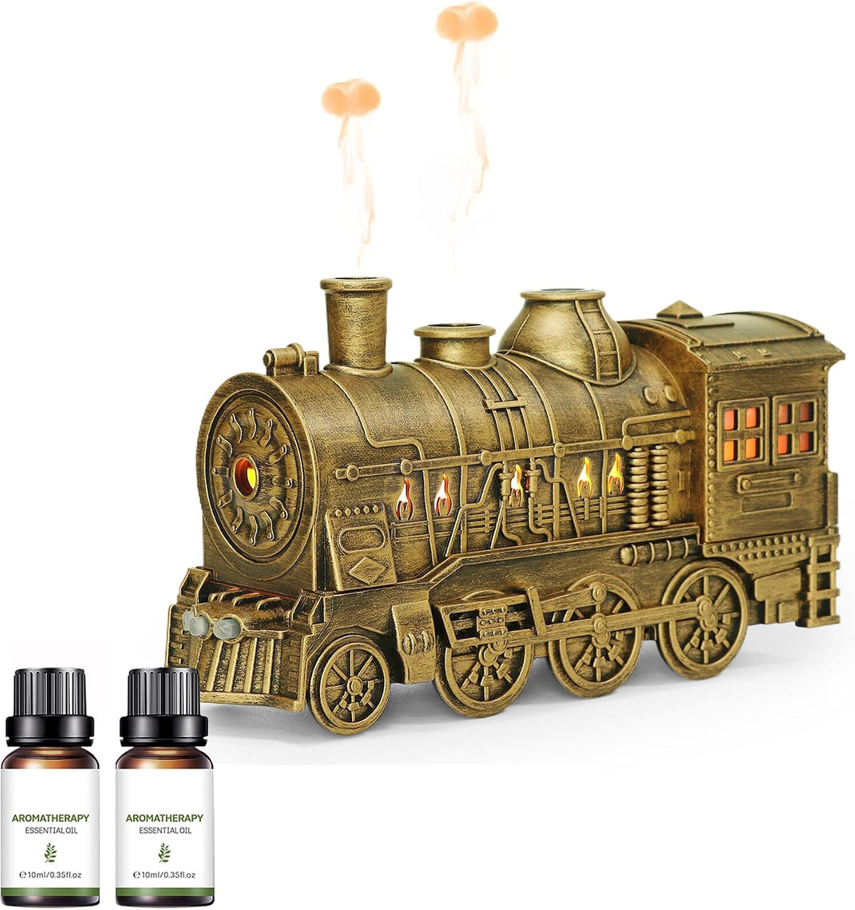 Steam Train Essential Oil Diffuser 300ml with 2 Essential Oils