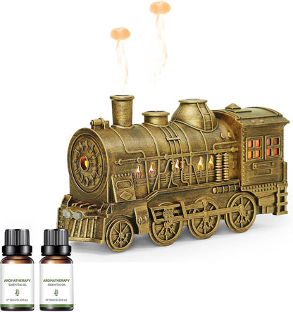 Steam Train Essential Oil Diffuser 300ml with 2 Essential Oils