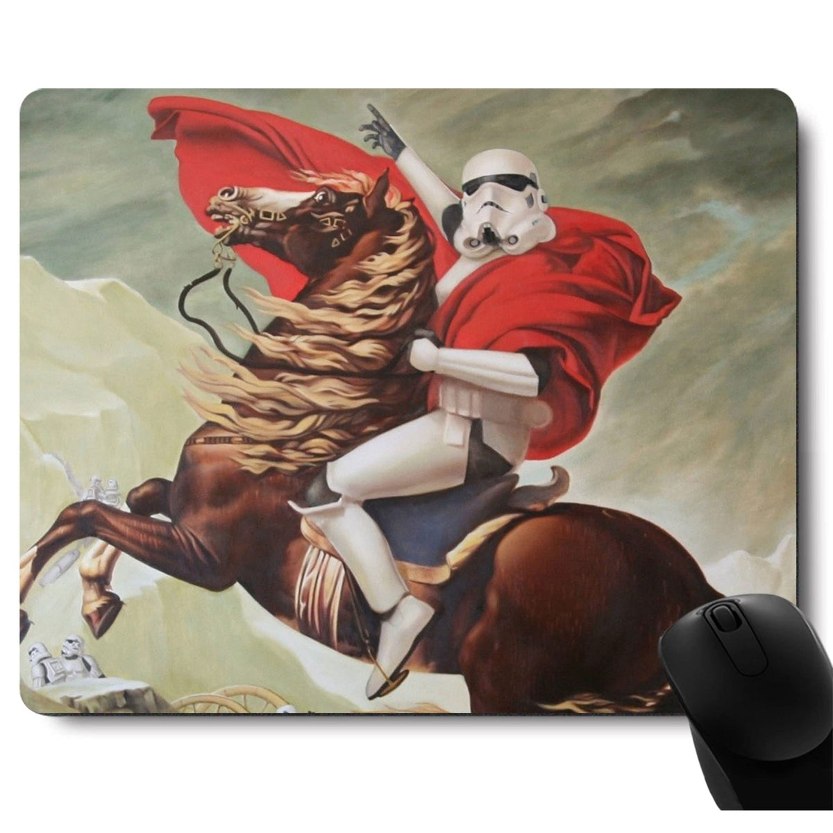 Round Mouse Pad - Wireless & Gaming, Laptop Desk Accessory with Designs