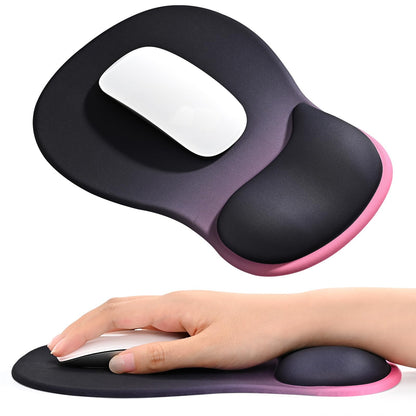 EooCoo Mouse Pad with Gel Wrist Rest, Ergonomic Mousepad Wrist Alignment