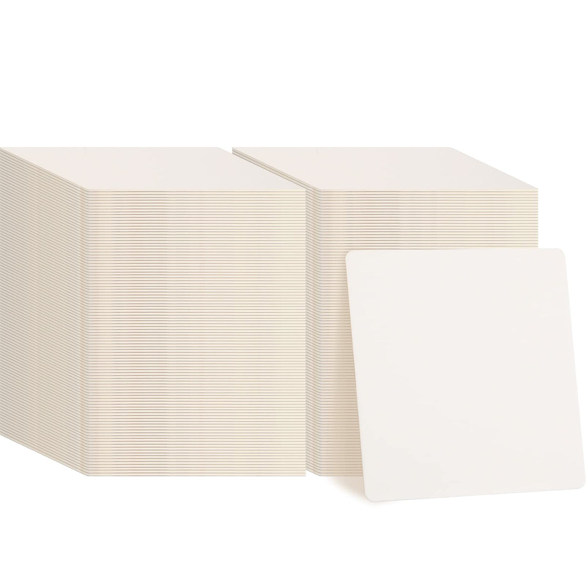TaoBary 600 Pcs Cardboard Paper Coasters Bulk 4 Inch Square Blank,White