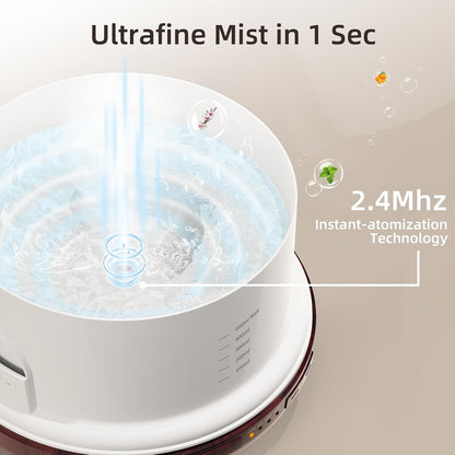 ASAKUKI Essential Oil Diffuser for Home, 500ML Aromatherapy Humidifier
