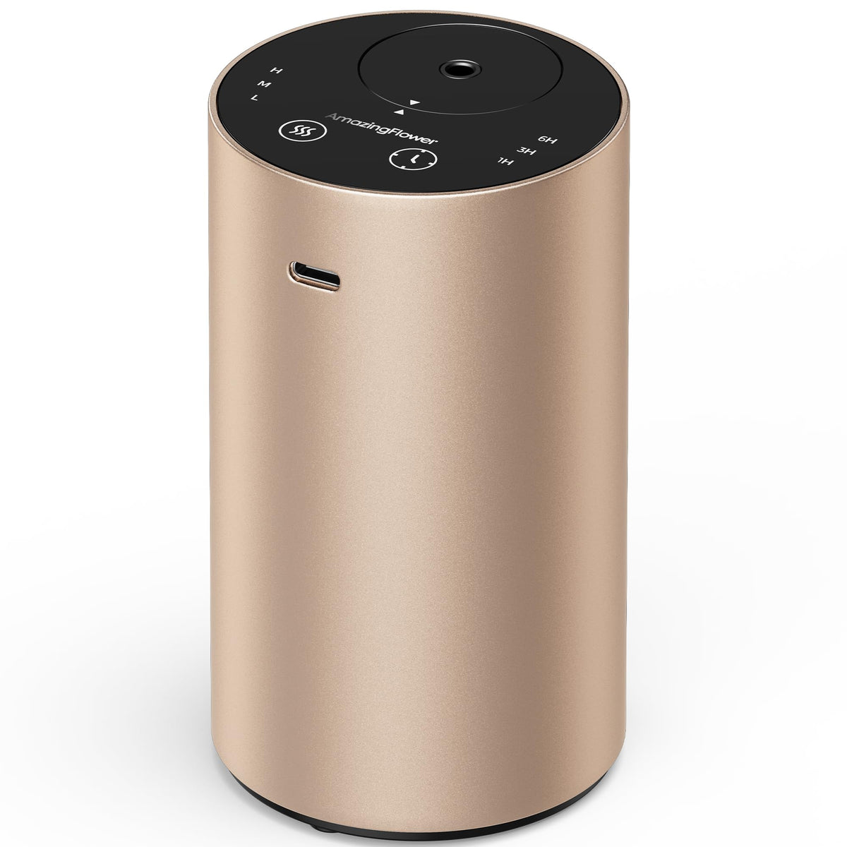 Waterless Essential Oil Diffuser, Portable Car Diffuser, Black