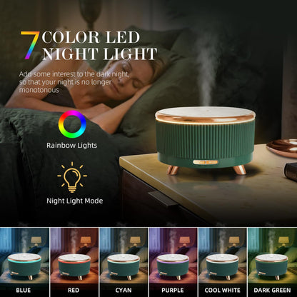 500ml Essential Oil Diffuser, Ultrasonic Aromatherapy Humidifier