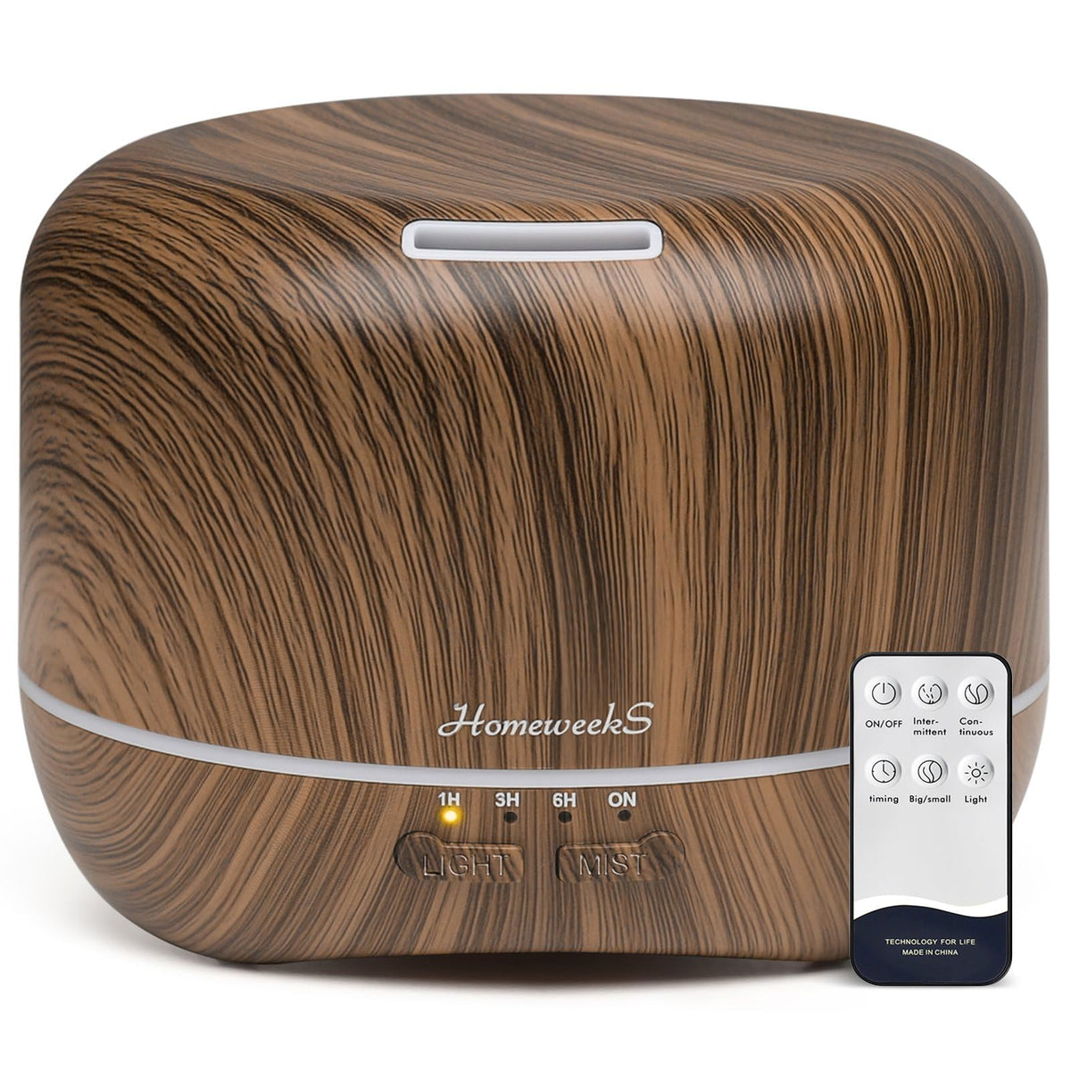 Homeweeks Essential Oil Diffuser for Room Aromatherapy Scent Diffuser
