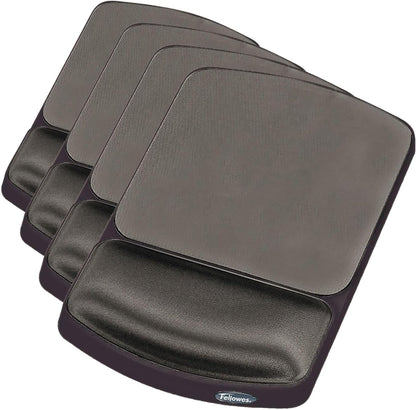 Fellowes Gel Mouse Pad Wrist Support - Graphite (91741)