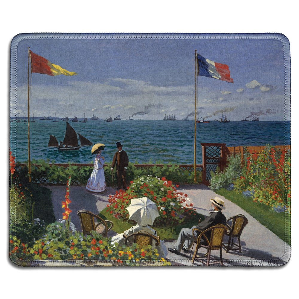 dealzEpic - Art Mousepad - Natural Rubber Mouse Pad with Classic Photo of Classic Photo of Raising the Flag on Iwo Jima - Stitched Edges - 9.5x7.9 inches