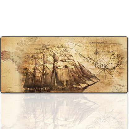 XXL Professional Large Mouse Pad & Computer Game Mouse Mat (35.4x15.7x0.12IN, 90x40 Black)