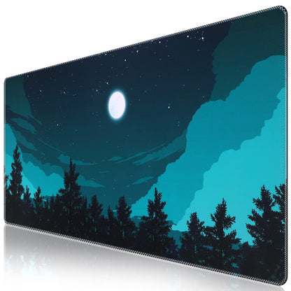 iCasso Desk Mat, Large Desk Mouse Pad for Desk,Home Office - Green Weeds