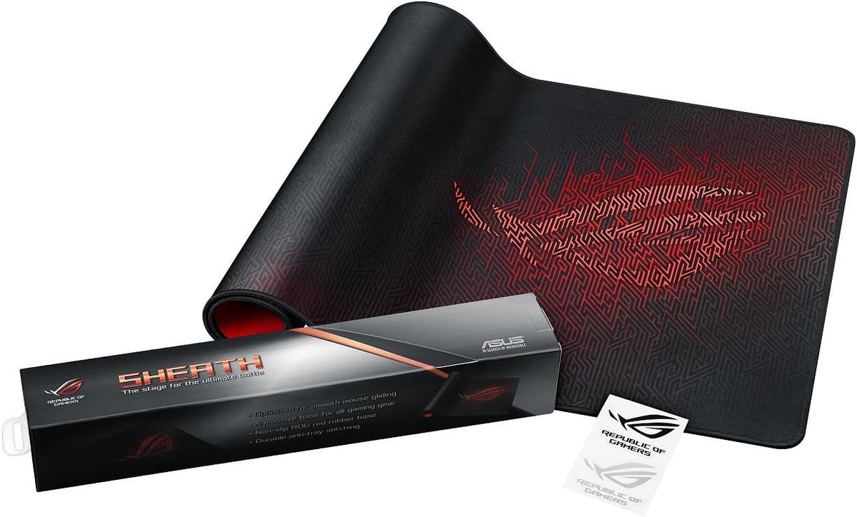 ASUS ROG Sheath Gaming Mouse Pad, Extra-Large