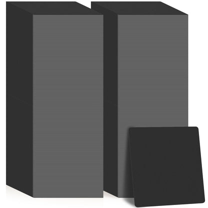 TaoBary 600 Pcs Cardboard Paper Coasters Bulk 4 Inch Square Blank,White