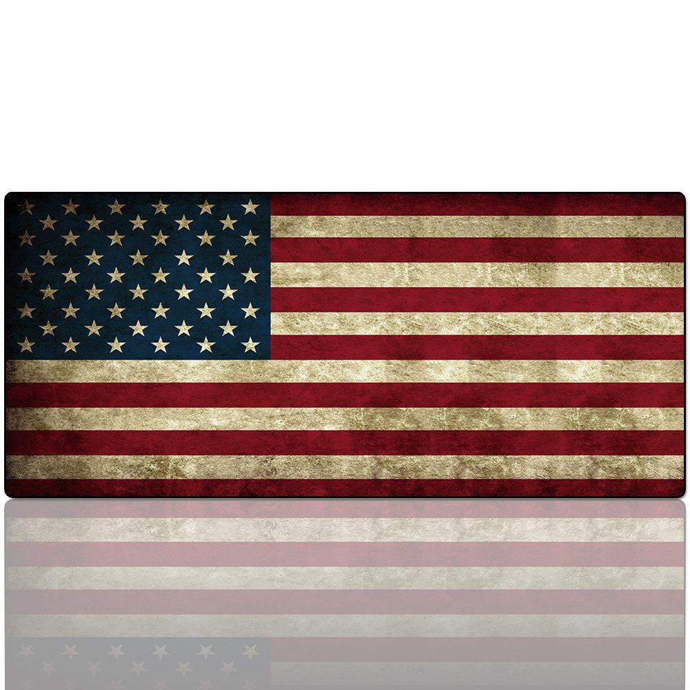 XXL Professional Large Mouse Pad & Computer Game Mouse Mat (35.4x15.7x0.12IN, 90x40 Black)