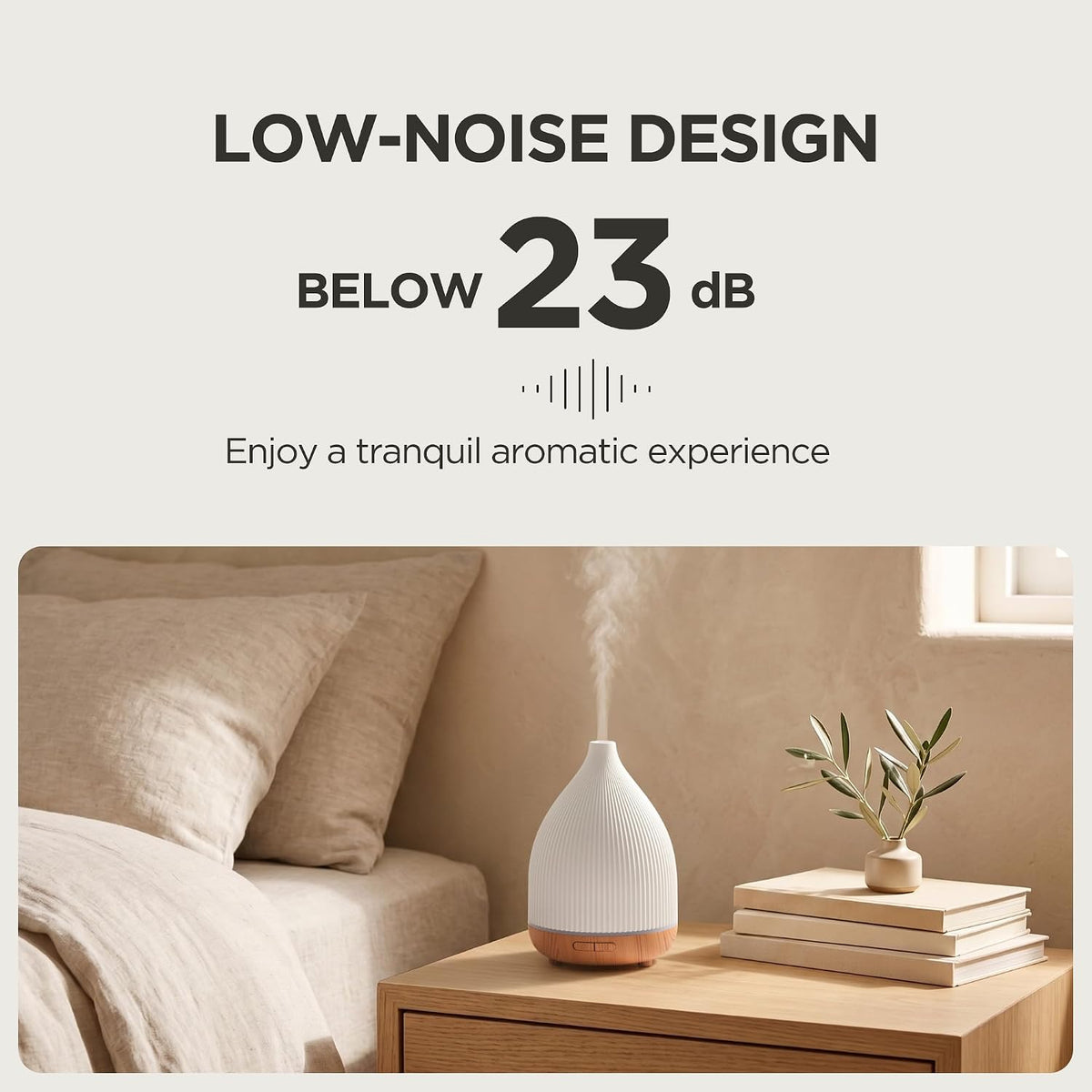 InnoGear 100ml Essential Oil Diffuser for Home Aroma Scent Small Humidifier