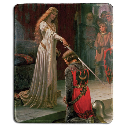 dealzEpic - Art Mousepad - Natural Rubber Mouse Pad with Classic Photo of Classic Photo of Raising the Flag on Iwo Jima - Stitched Edges - 9.5x7.9 inches