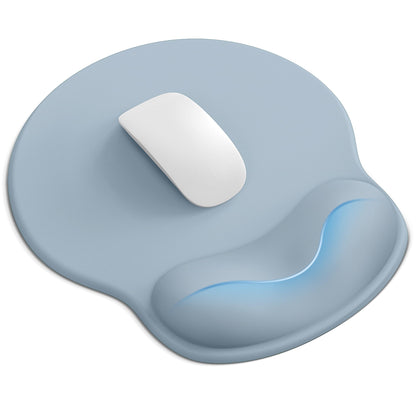 Mouse Pad with Wrist Rest for Desktop Large Ergonomic Mouse Mat(Light Pink)