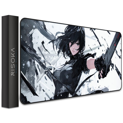 XXL Anime Gaming Mouse Pad 35.4 x 15.7 inch - Water-Resistant