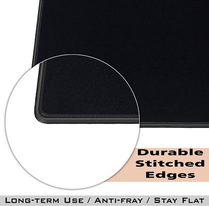 SaiTech IT 10-Pack Mouse Pads Bulk, Stitched Edges, Non-Slip Base
