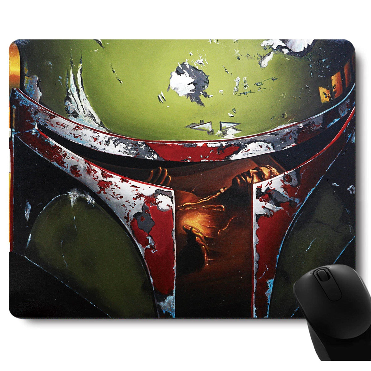 Round Mouse Pad - Wireless & Gaming, Laptop Desk Accessory with Designs