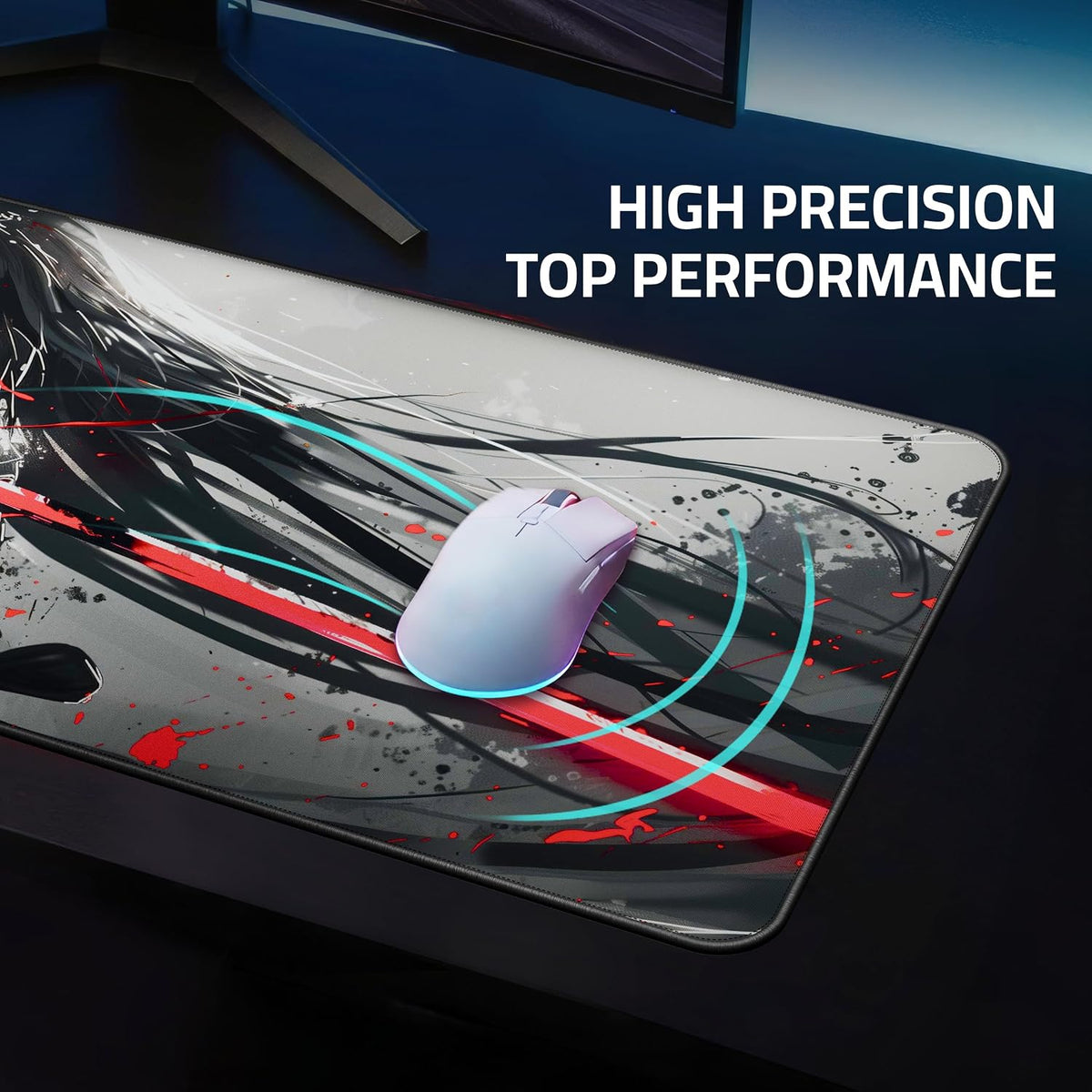 XXL Anime Gaming Mouse Pad 35.4 x 15.7 inch - Water-Resistant