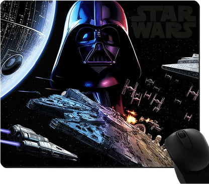 Round Mouse Pad - Wireless & Gaming, Laptop Desk Accessory with Designs
