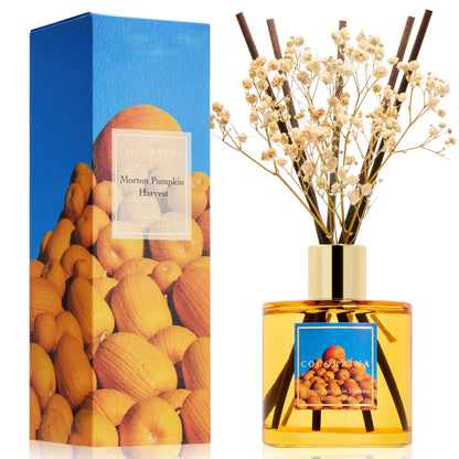 Cocorrína Reed Diffuser Set, Clean Linen 6.7 fl oz Scented Diffuser with Sticks Home Fragrance Reed Diffuser for Bathroom Shelf Décor