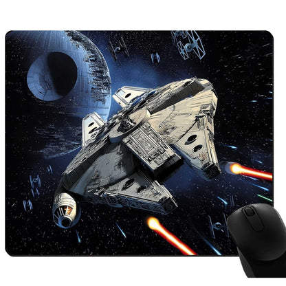 Round Mouse Pad - Wireless & Gaming, Laptop Desk Accessory with Designs