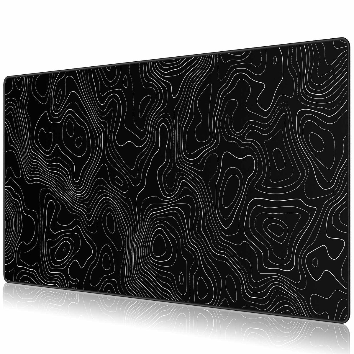 JIALONG Large Gaming Mouse Pad, Extended XXL Desk Mat 35.4×15.7 Inches Map