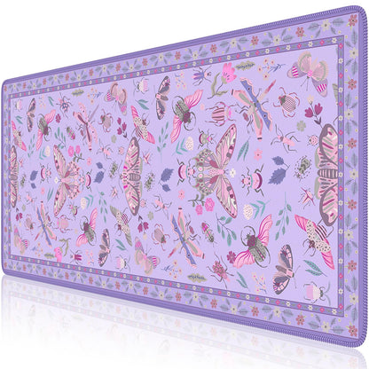 iCasso Desk Mat, Large Desk Mouse Pad for Desk,Home Office - Green Weeds