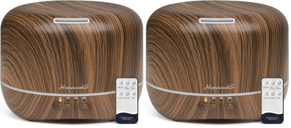 Homeweeks Essential Oil Diffuser for Room Aromatherapy Scent Diffuser